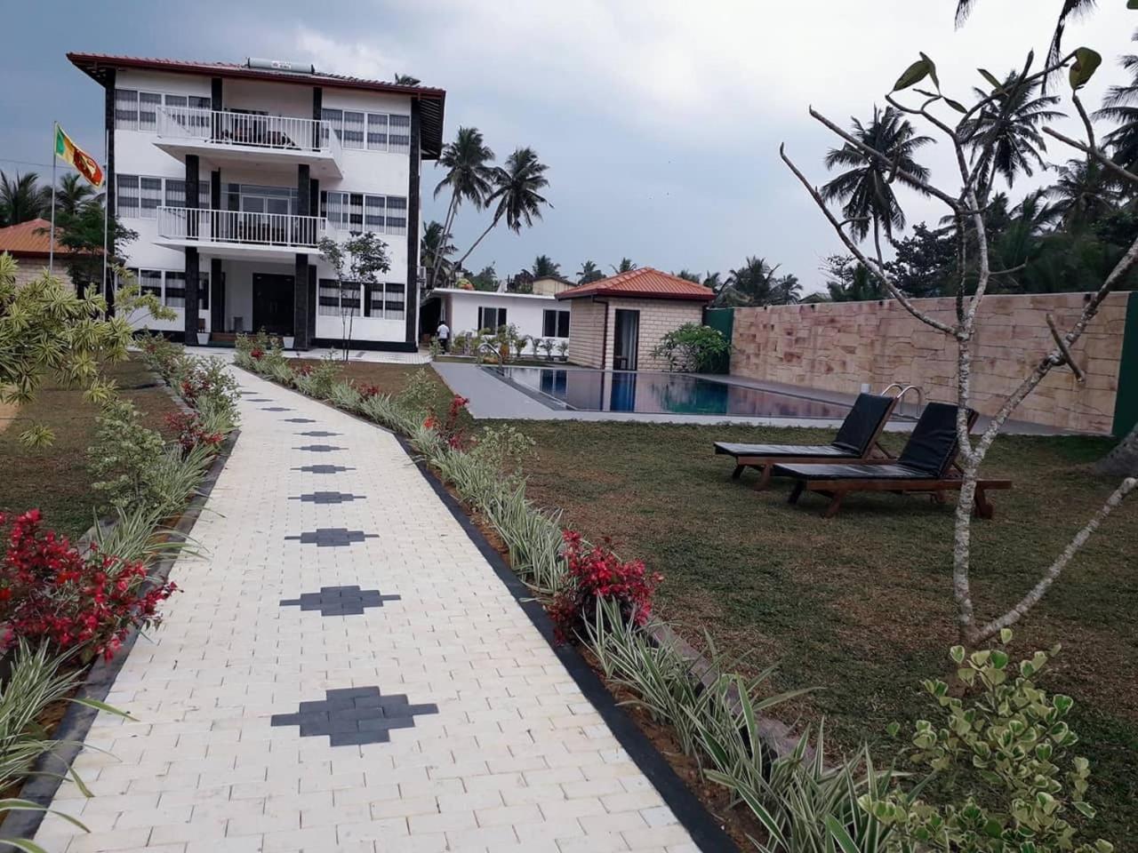 Blue Beach Villa Wadduwa Exterior foto